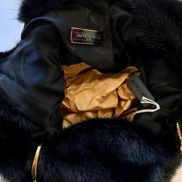 Simonetta Ravizza Mink Fur Bag - Picture 3 of 3